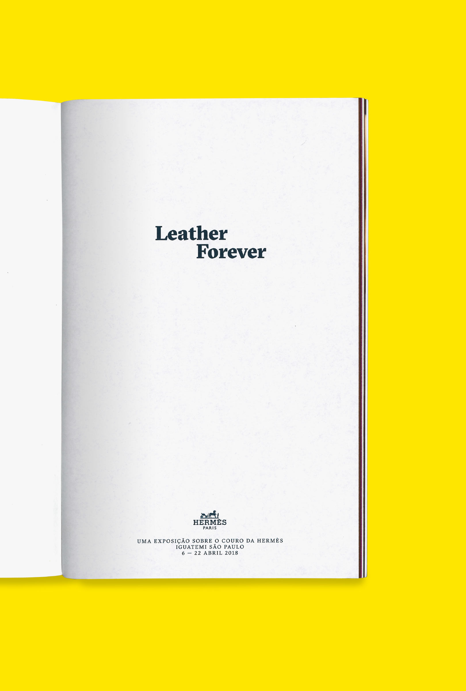 Hermès, Leather Forever GR20 design graphique signaletique paris branding graphic fashion food drinks culture luxury architecture