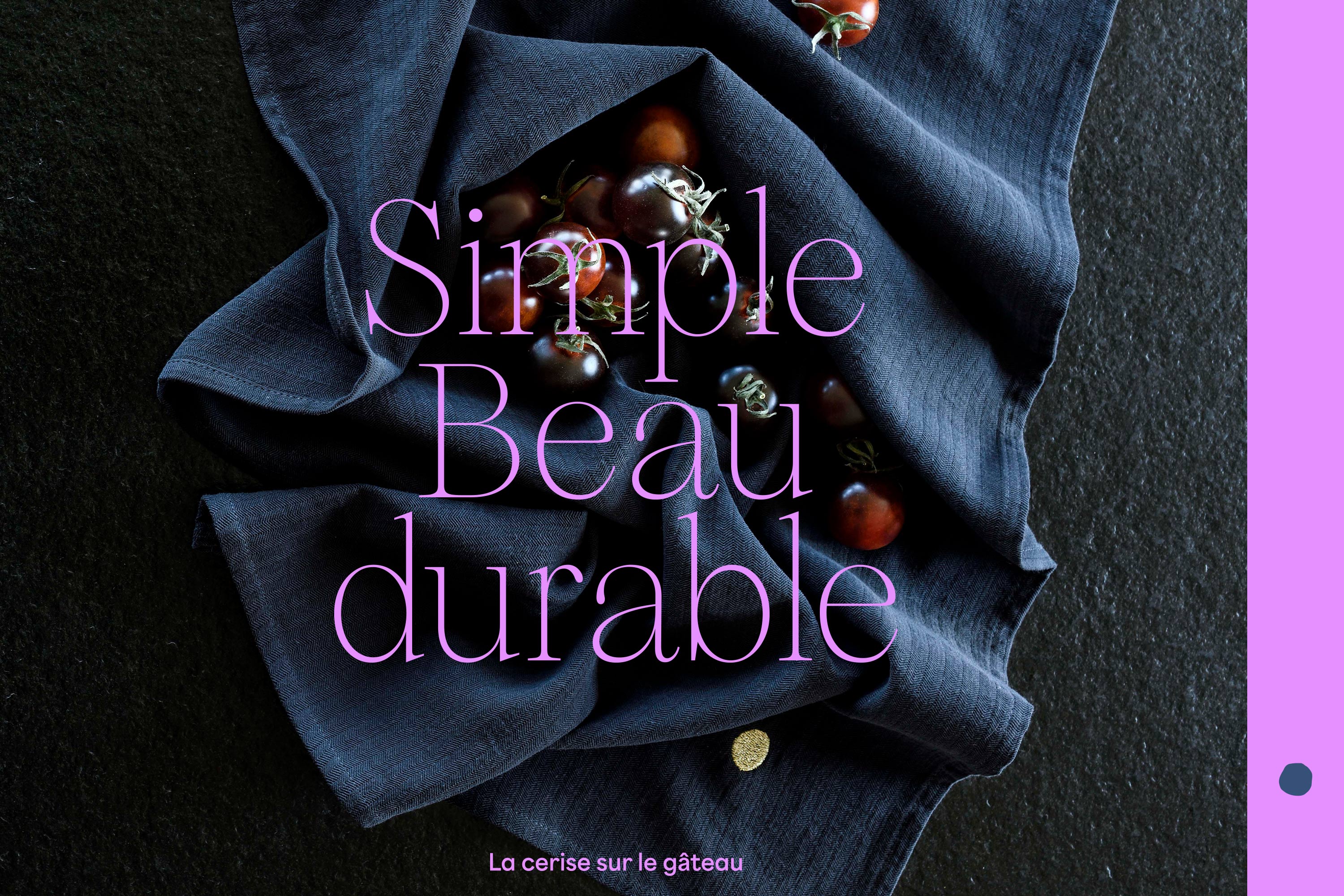 La Cerise GR20 design graphique signaletique paris branding graphic fashion food drinks culture luxury architecture