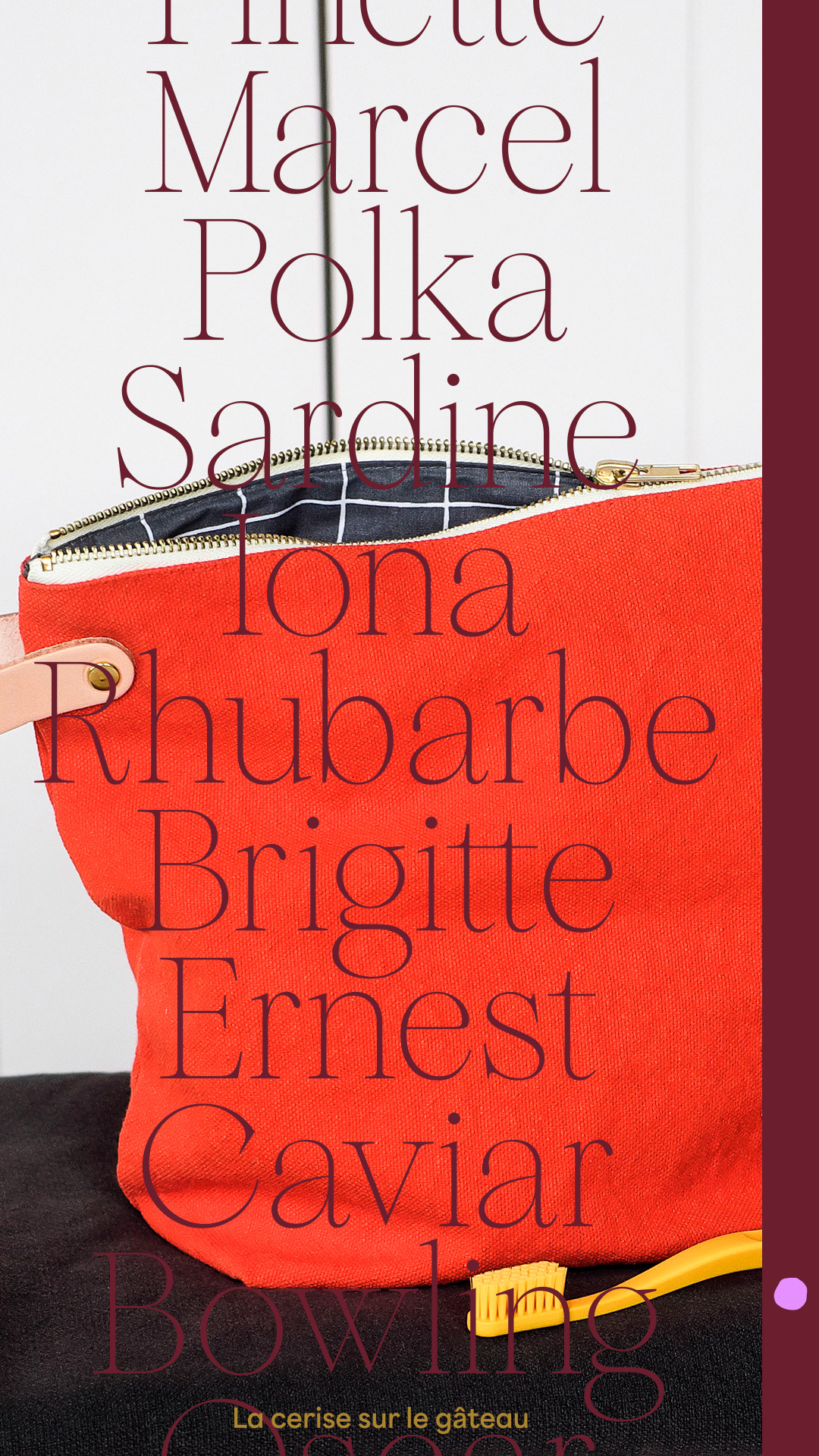 La Cerise GR20 design graphique signaletique paris branding graphic fashion food drinks culture luxury architecture