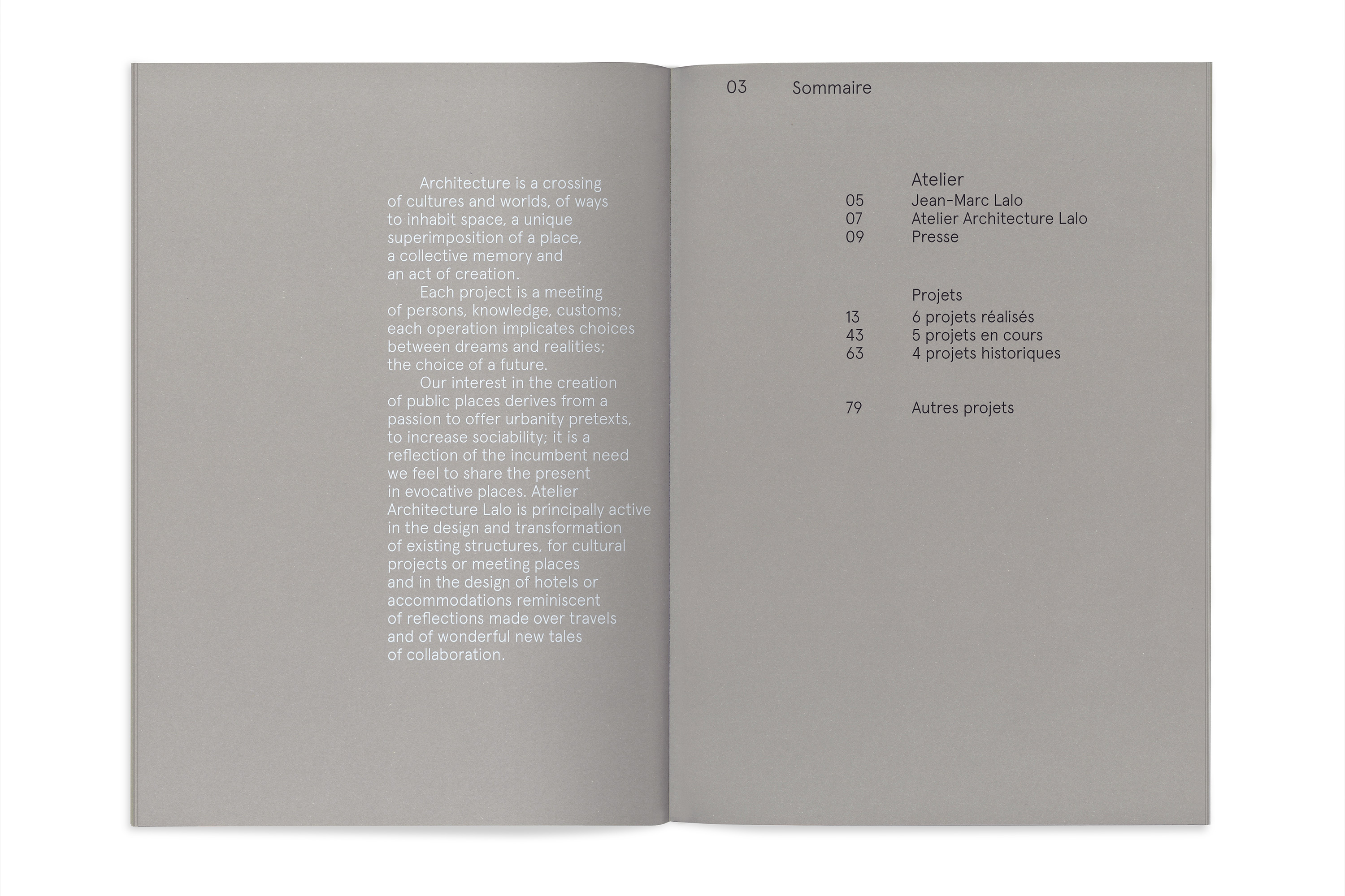 Lalo architecture GR20 design graphique signaletique paris branding graphic fashion food drinks culture luxury architecture