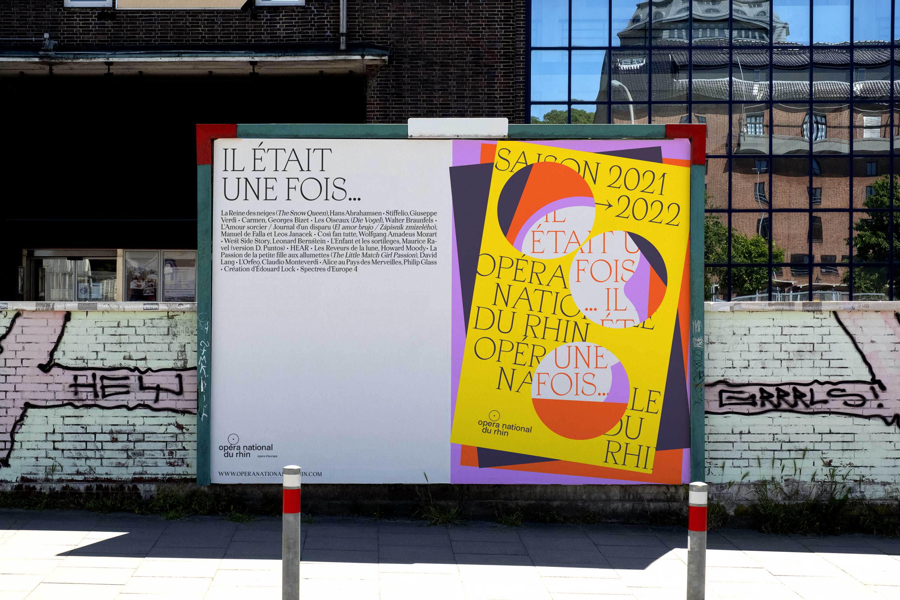 Orchestre National du Rhin GR20 design graphique signaletique paris branding graphic fashion food drinks culture luxury architecture