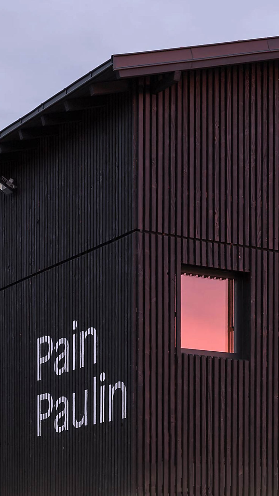 Pain Paulin —Identité GR20 design graphique signaletique paris branding graphic fashion food drinks culture luxury architecture 