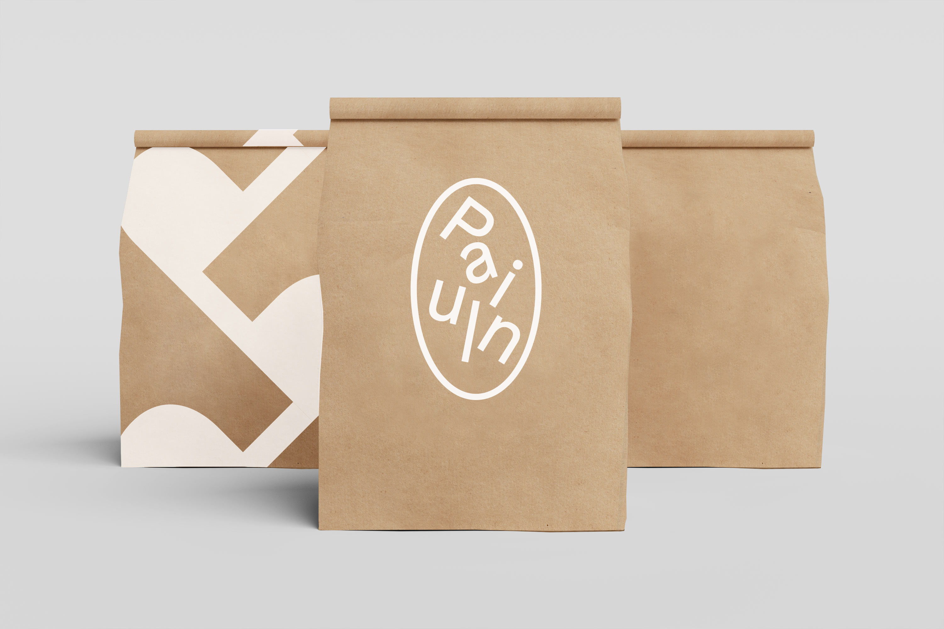 Pain Paulin —Identité GR20 design graphique signaletique paris branding graphic fashion food drinks culture luxury architecture