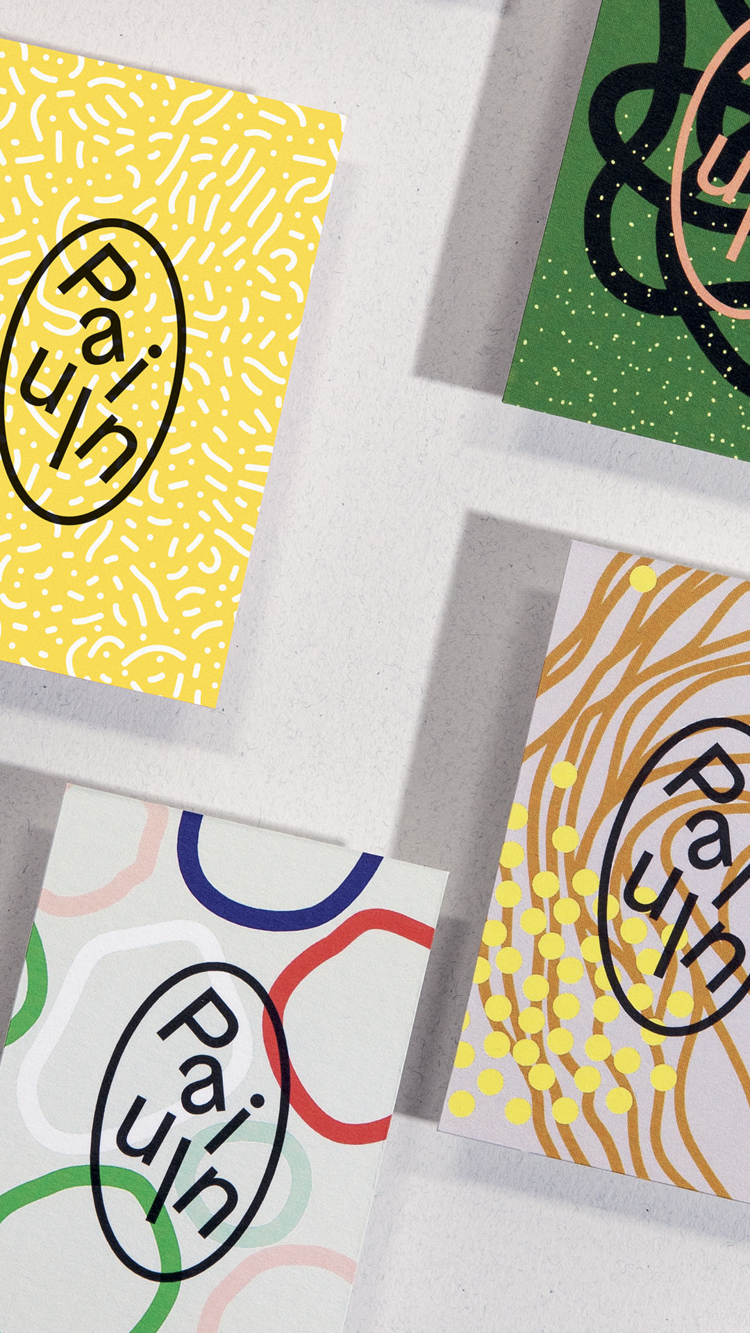 Pain Paulin —Identité GR20 design graphique signaletique paris branding graphic fashion food drinks culture luxury architecture
