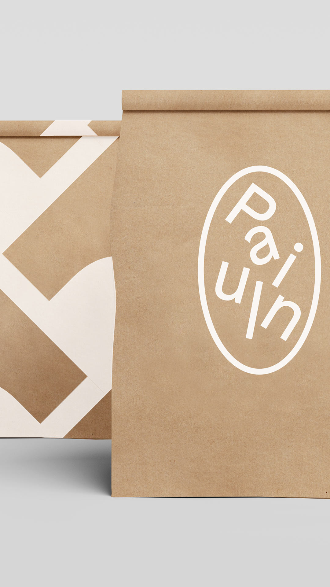 Pain Paulin —Identité GR20 design graphique signaletique paris branding graphic fashion food drinks culture luxury architecture 