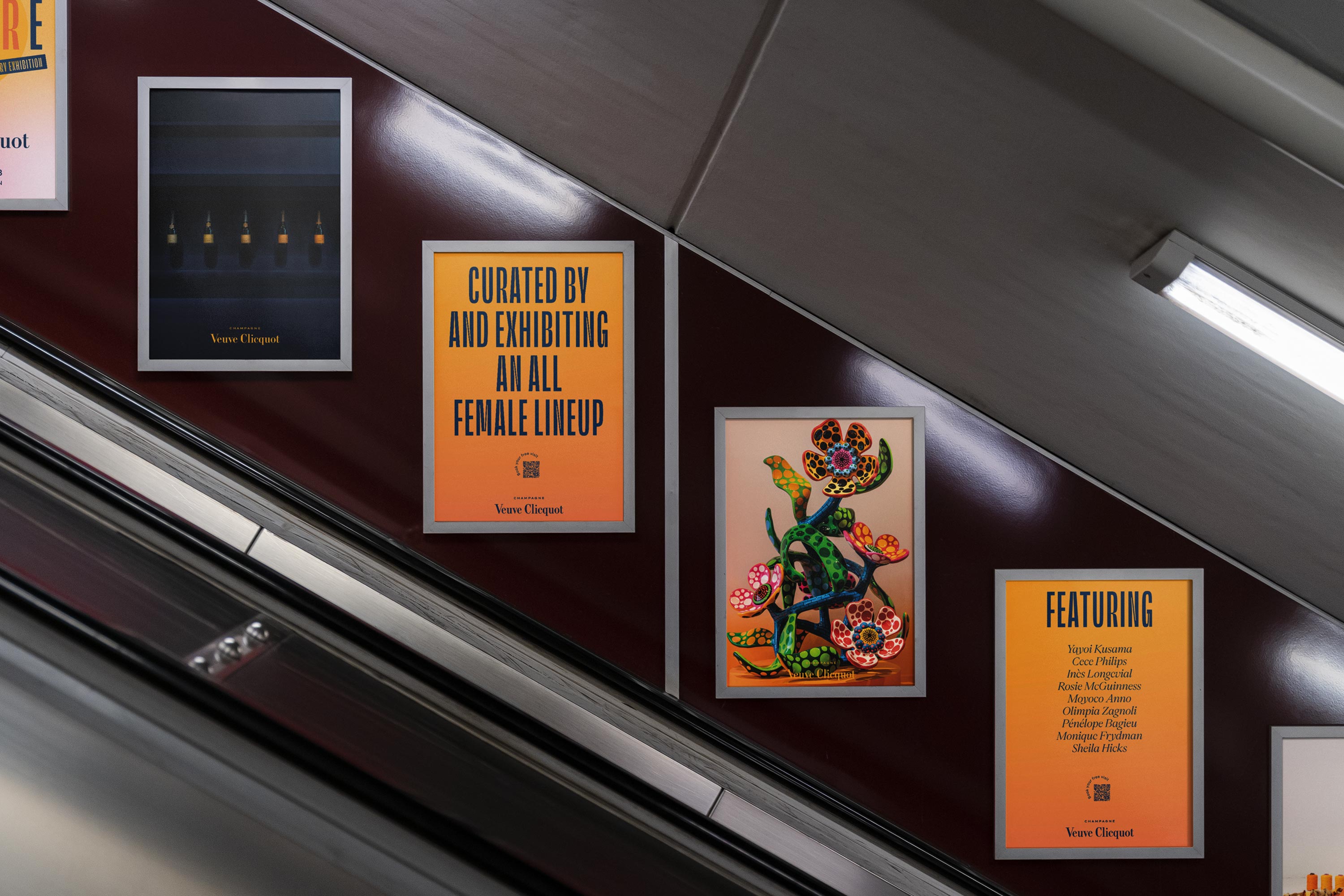 Veuve Clicquot, Solaire Culture GR20 design graphique signaletique paris branding graphic fashion food drinks culture luxury architecture